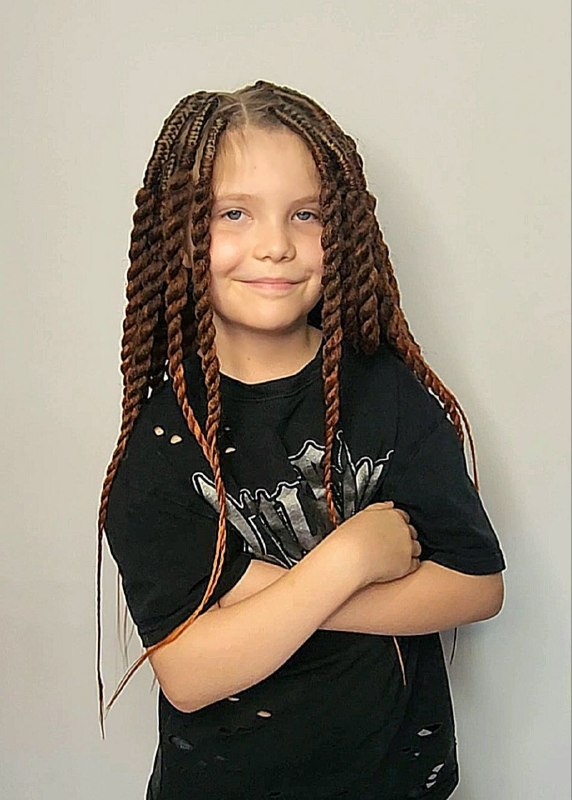 Косы для особенного дня — работа Ольги, Braid Like